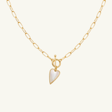 Mini Coeur Toggle Necklace