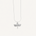 Dragonfly pendant in silver