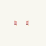 Jolie Baguette Studs