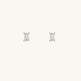 Jolie Baguette Studs