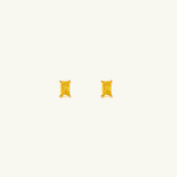 Jolie Baguette Studs