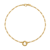Jules Carabiner Necklace in gold filled by Tikkhu Jewelry