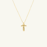 XL Bubble Monogram Pendant