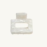 Mini Cube Clip Blanche