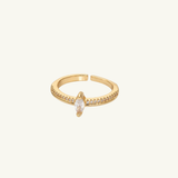 Mini Marquis Adjustable Ring