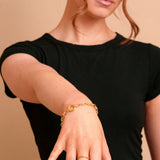 Raye carabiner bracelet by Tikkhu, detail