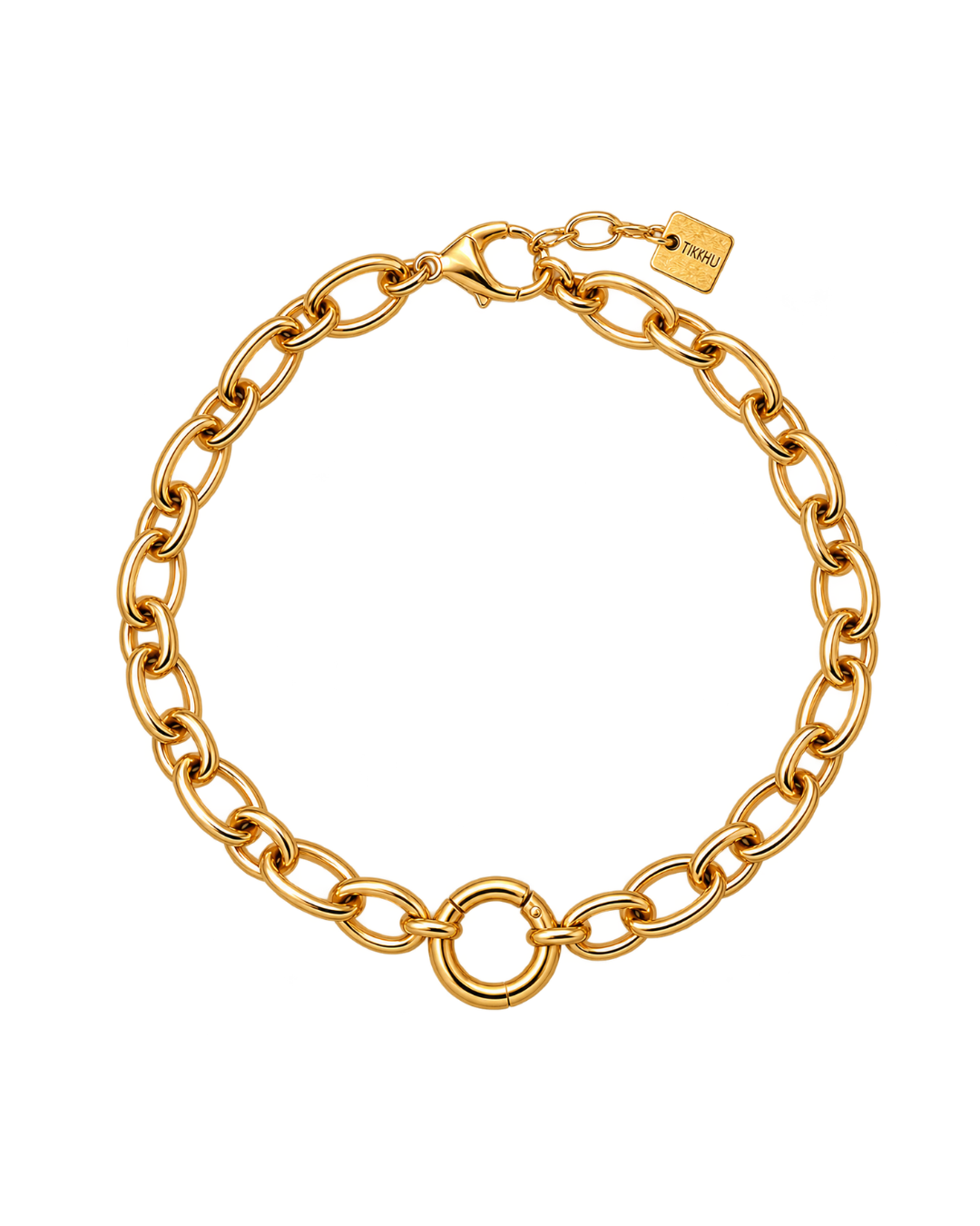 Raye Carabiner Bracelet by Tikkhu Jewelry