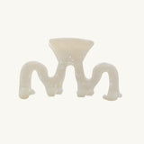Squiggle Clip Blanche