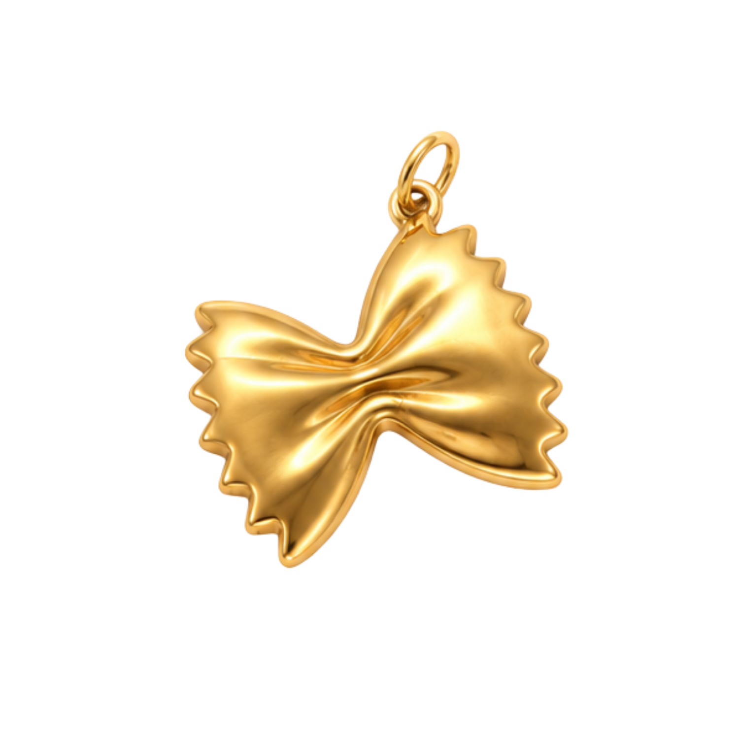 Pasta charm, waterproof stainless steel