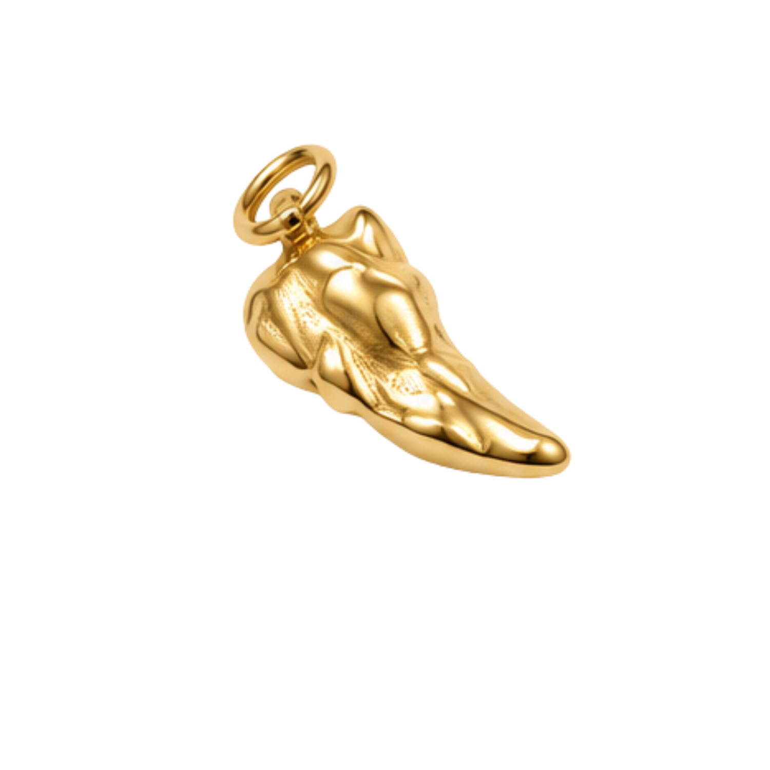 Running shoe charm, waterproof stainless steel