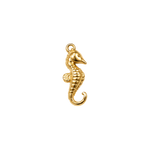 Seahorse charm, waterproof stainless steel