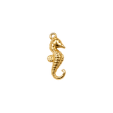 Seahorse charm, waterproof stainless steel