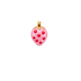 Strawberry charm, waterproof stainless steel