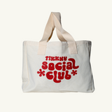 Tikkhu Social Club Oversized Tote