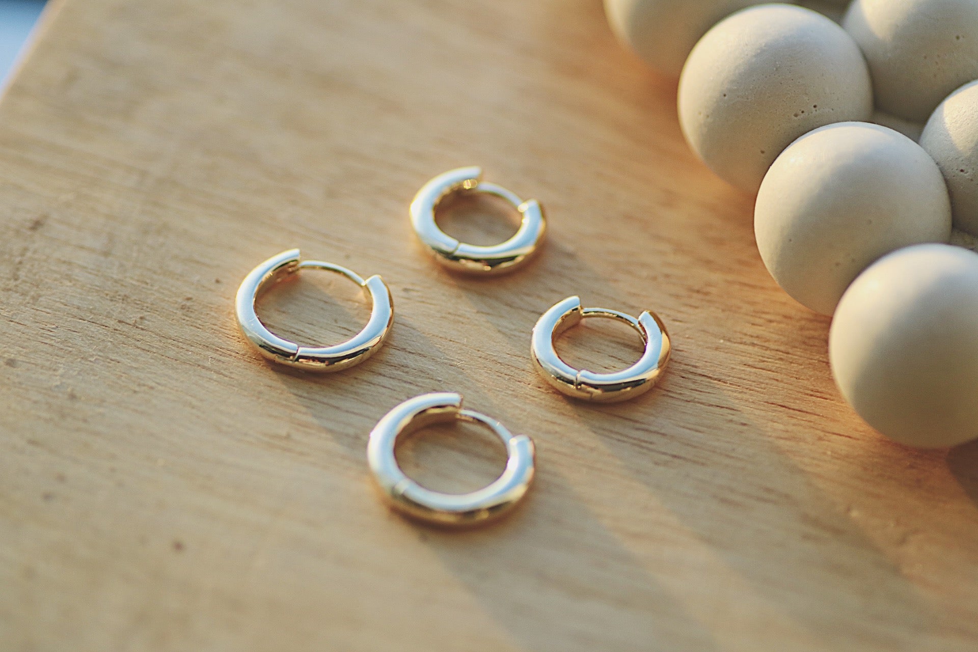 Fornida Slim Hoops Demi-Fine