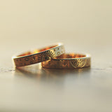 Sun + Moon Adjustable Rings