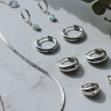Bella Hoops Silver