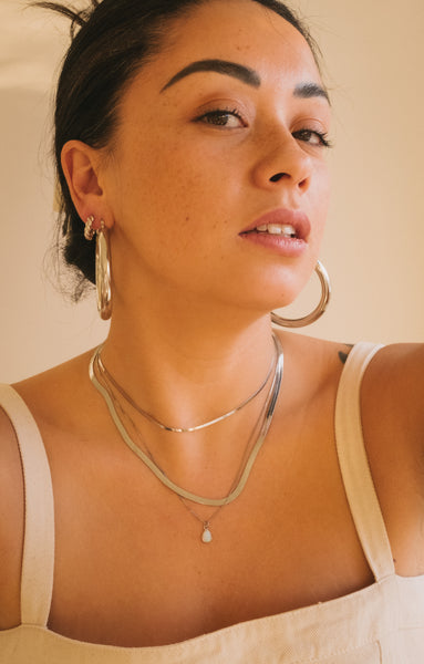 Harmsie Necklace in Silver