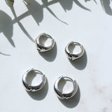 Bella Hoops Silver