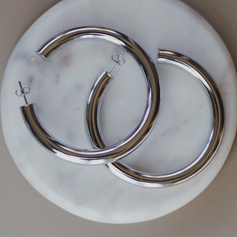 Odessa Hoops Silver